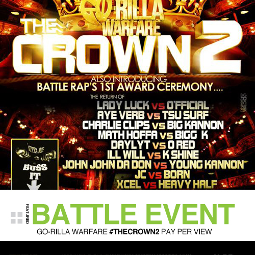 GoRilla Warfare Presents First Ever Battle Rap Awards (VOTE NOW) Rap